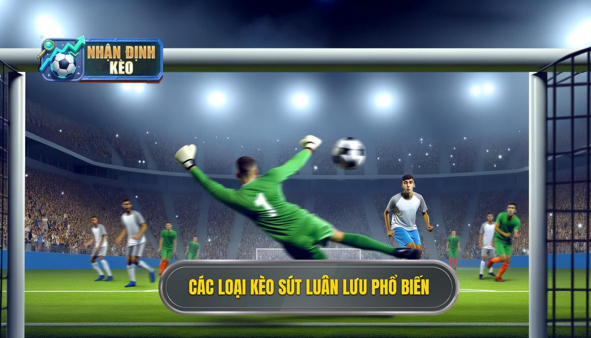Các loại kèo sút luân lưu phổ biến