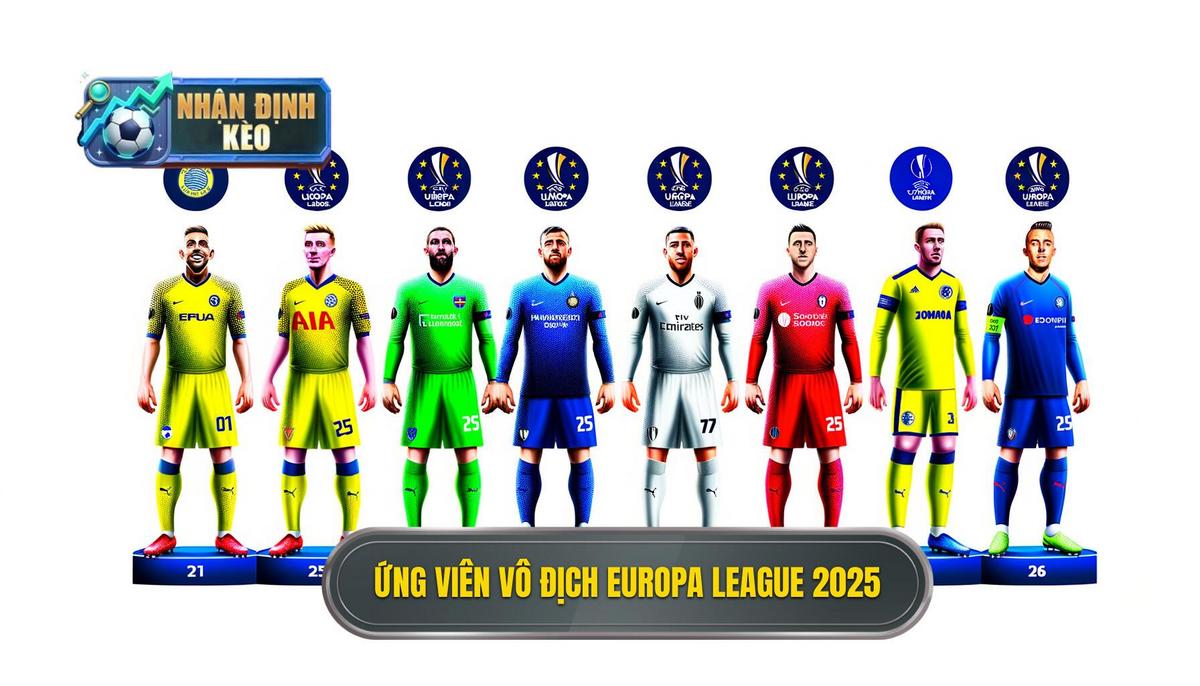 Bảng xếp hạng ứng viên vô địch Europa League 2025
