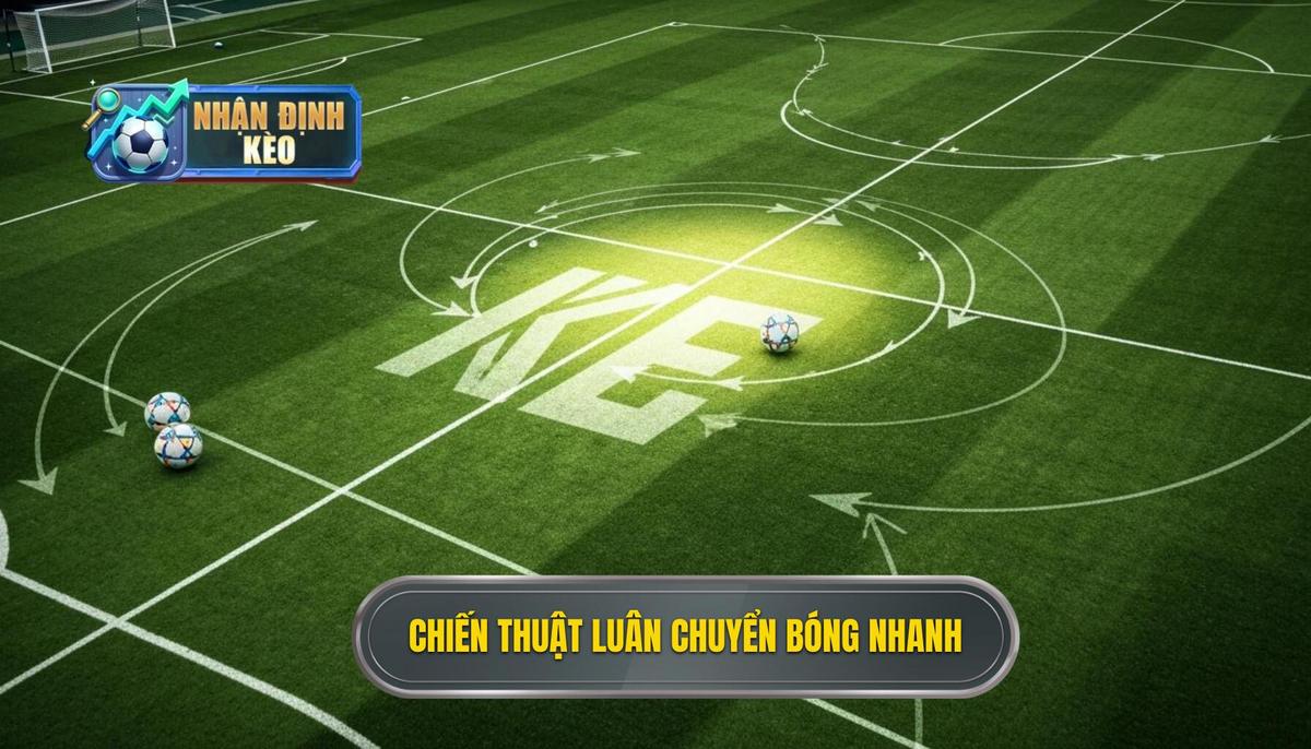 Phân Tích Cơ Bản về Chiến thuật Luân chuyển Bóng Nhanh