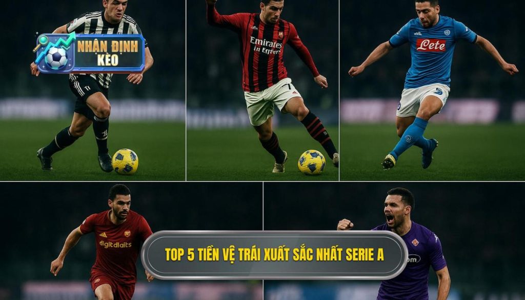 Top 5 tiền vệ trái xuất sắc nhất Serie A