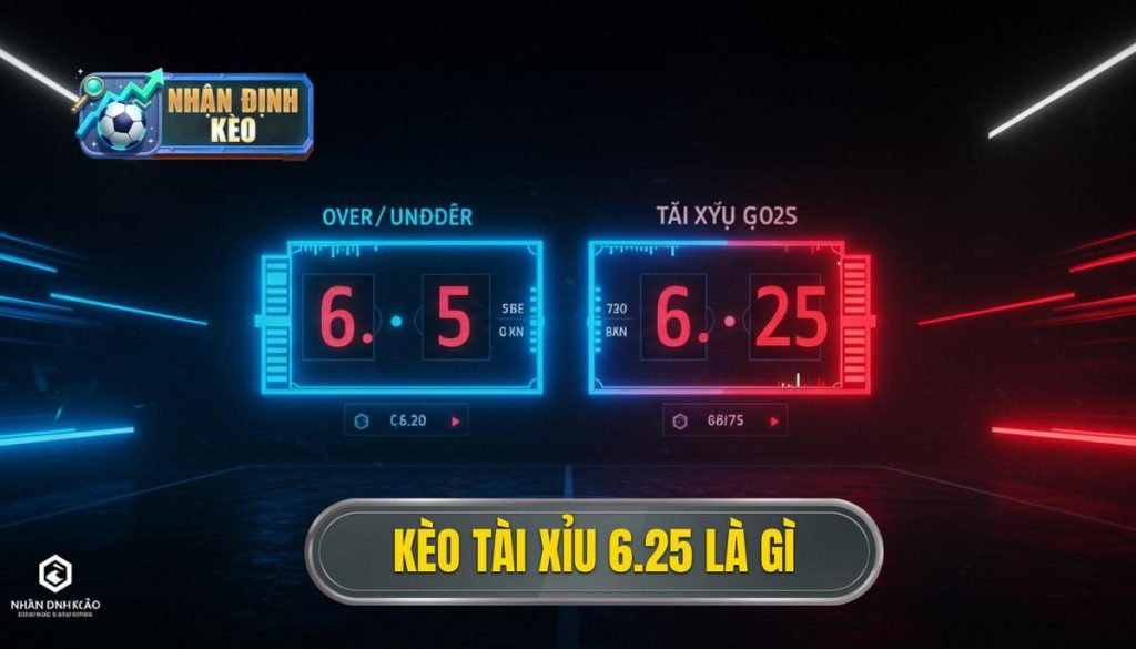 Kèo tài xỉu 6.25 là gì