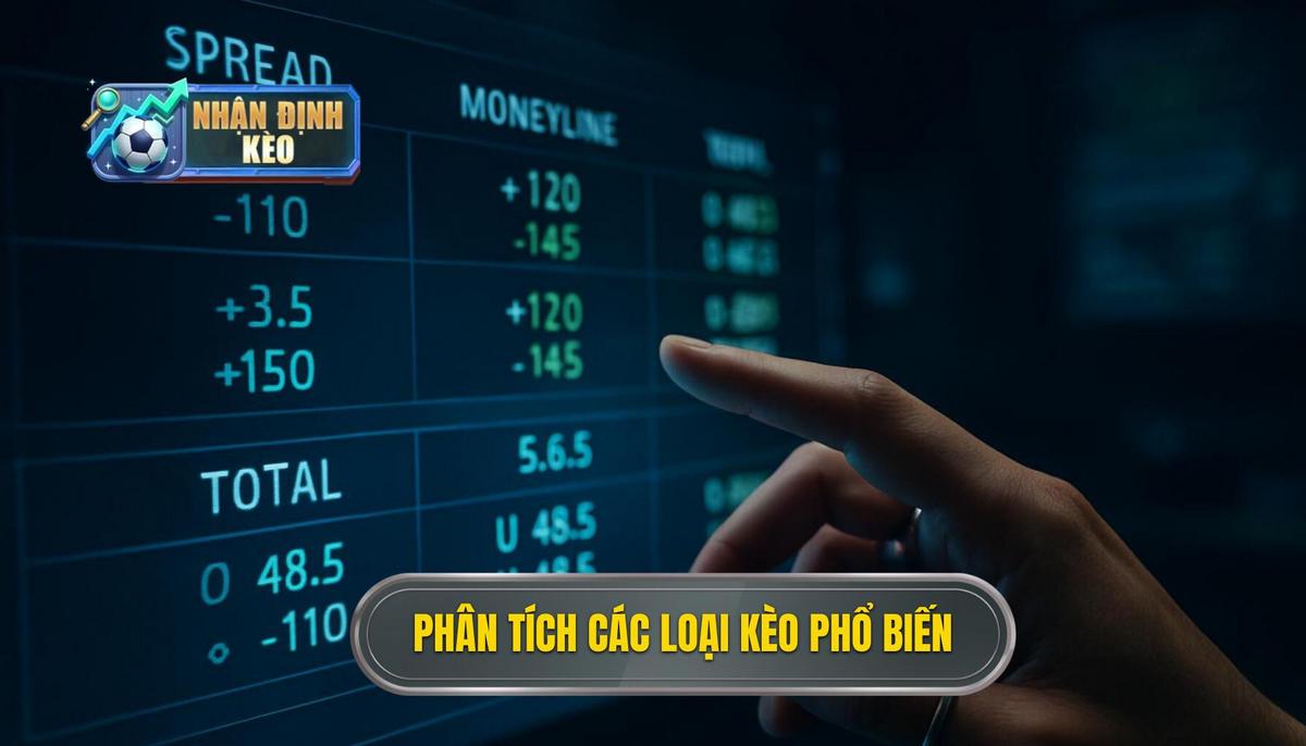Phân tích các loại kèo tài xỉu phổ biến trên thị trường
