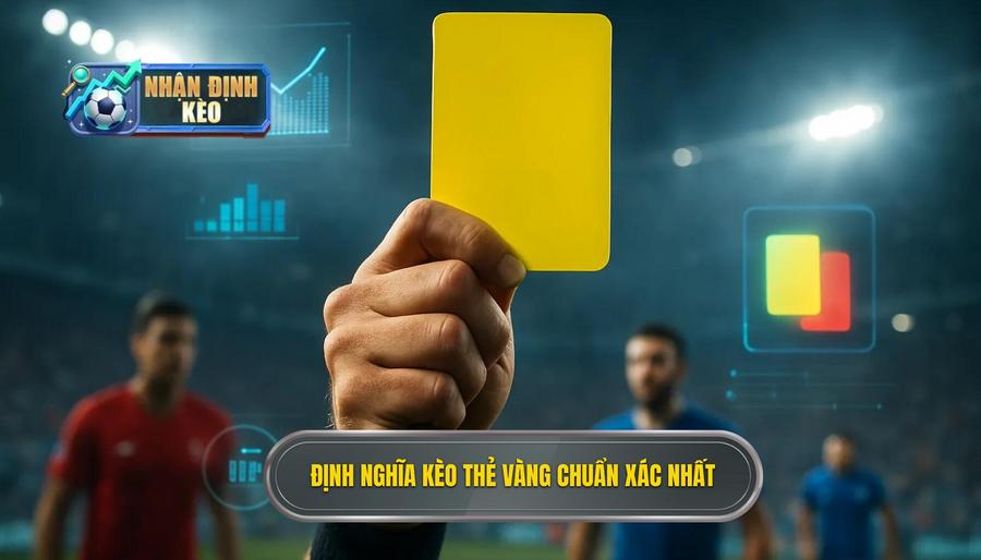1. Định nghĩa kèo thẻ vàng chuẩn xác nhất