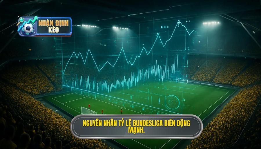 2. Nguyên nhân tỷ lệ Bundesliga biến động mạnh.