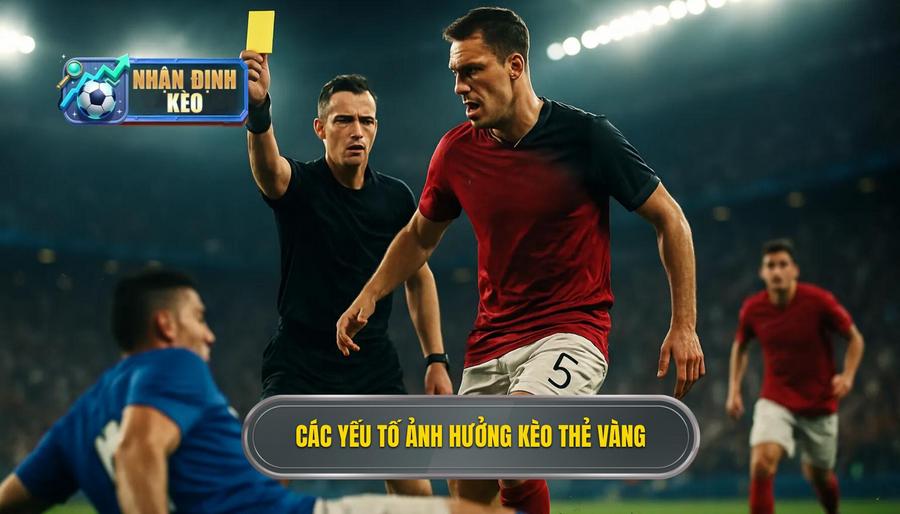 3. Các yếu tố ảnh hưởng kèo thẻ vàng