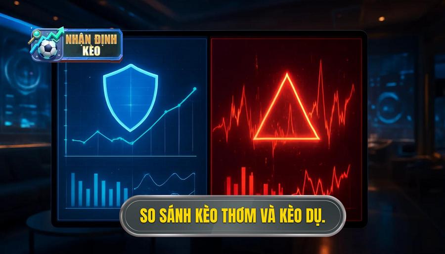 3. So sánh kèo thơm và kèo dụ.