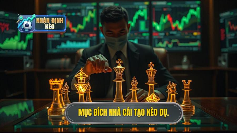 2. Mục đích nhà cái tạo kèo dụ.