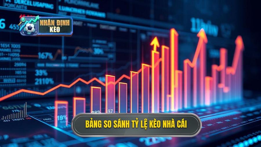 3. Bảng so sánh tỷ lệ kèo nhà cái